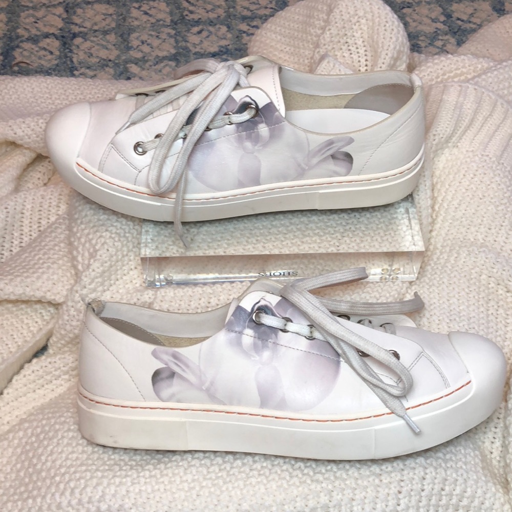Fendi Roma Orange Dot Orchid Sneakers